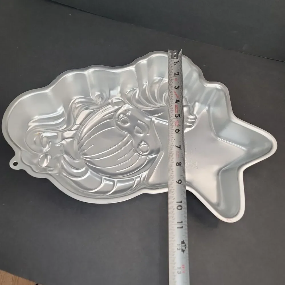 Vintage 1983 Wilton Rainbow Brite Cake Pan 2105-4798 Hallmark Aluminum